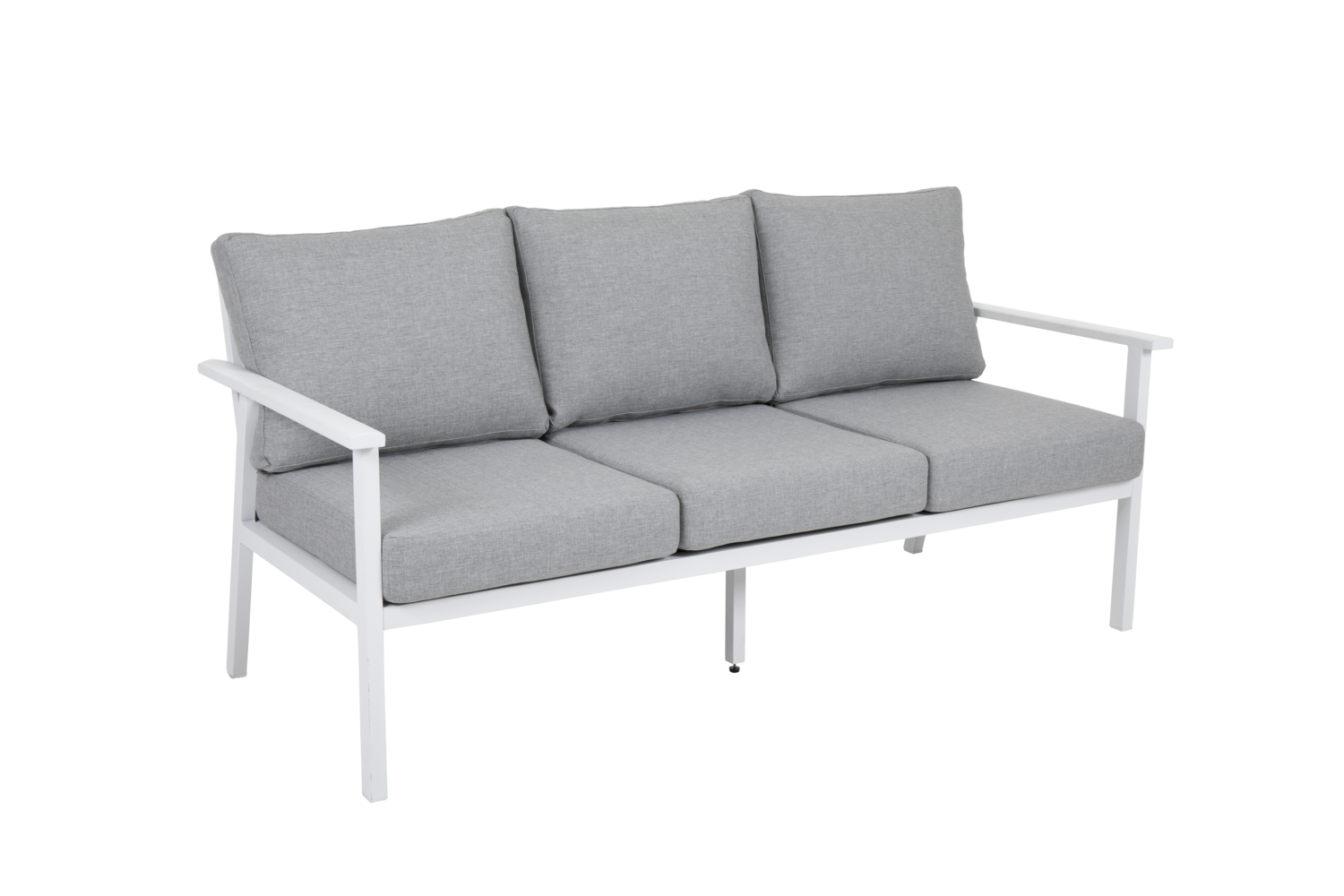 Samvaro High 3-Sitzer Sofa Weiß/Pearl grey