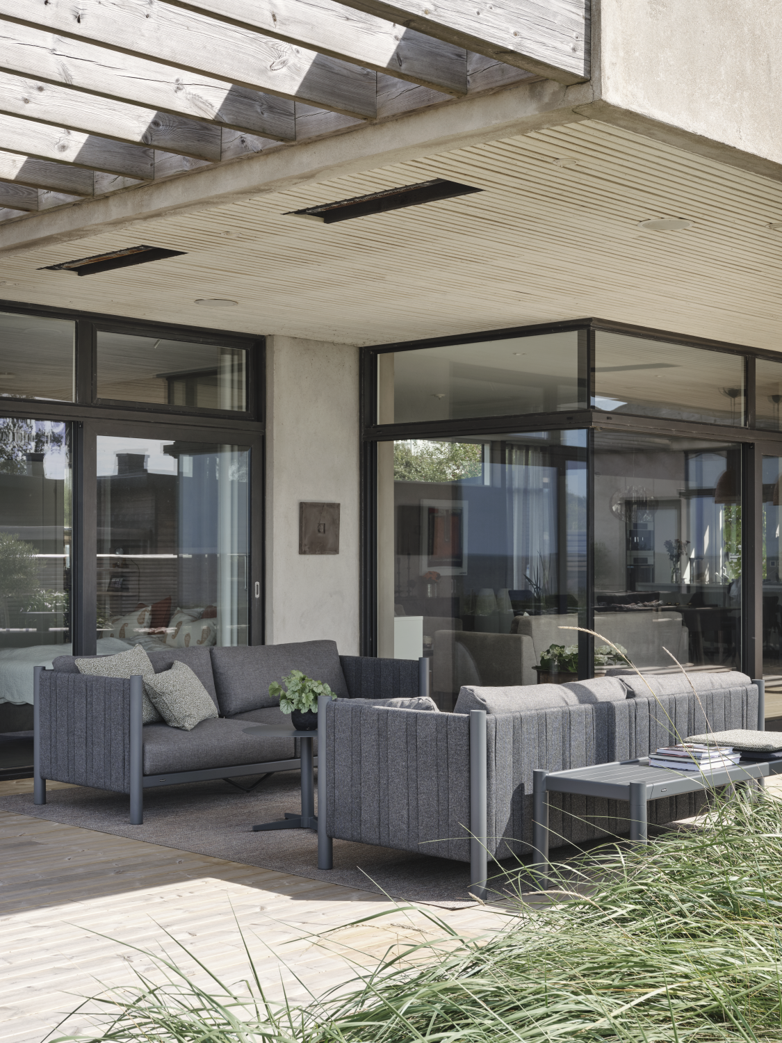 Brad 2,5-Sitzer-Sofa Antrazit/Charcoal Grey