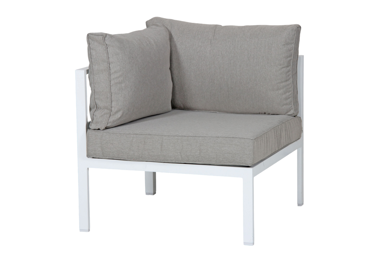 Leone Ecke Weiß/Grau