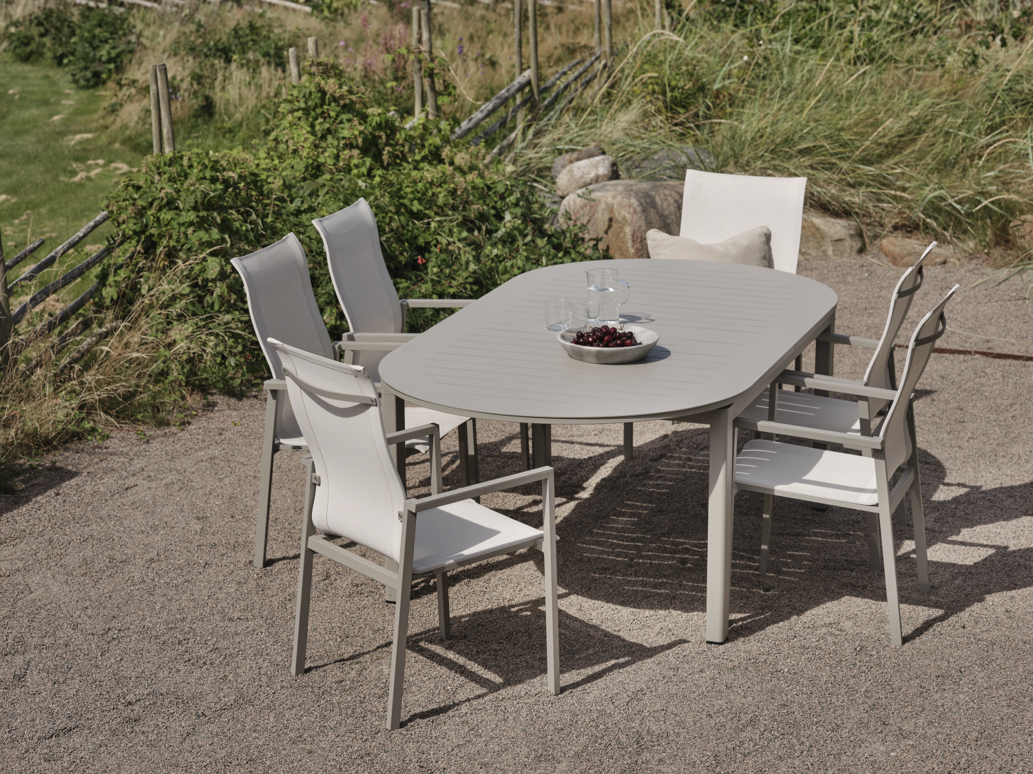 Comfy Diningsessel Khaki/Off-white