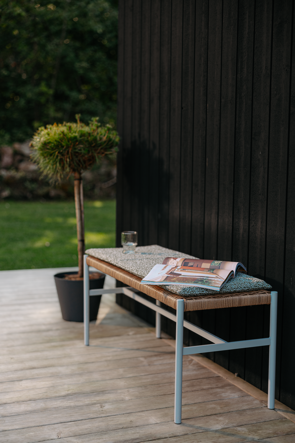 DK Bank Light Grey/Natur