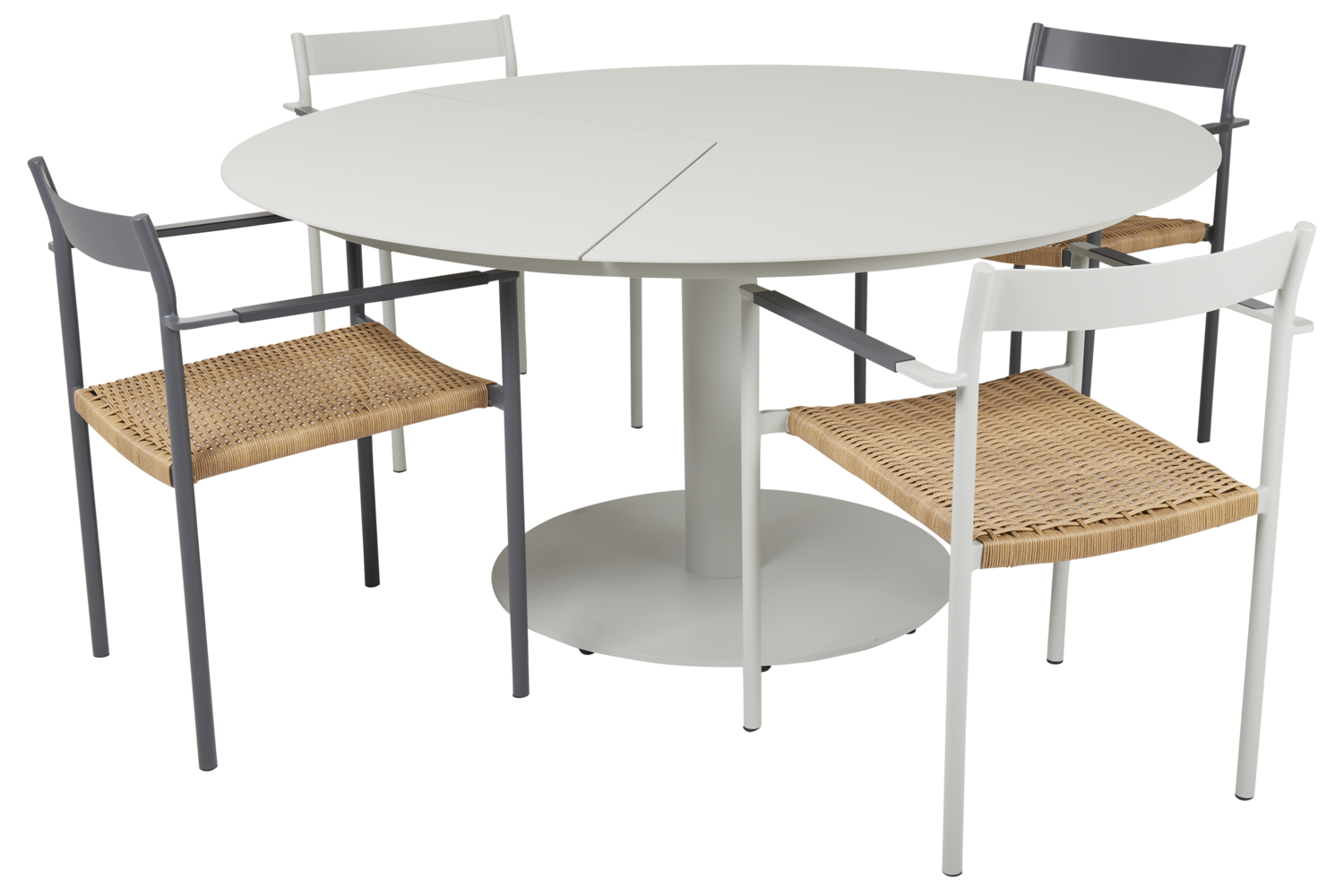 Peace Esstisch Light Grey