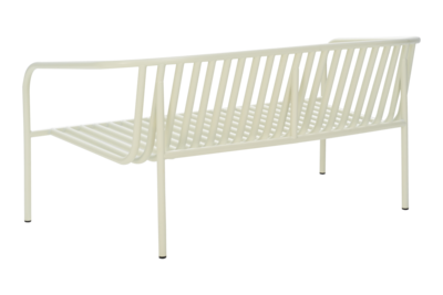 Bendt 2-Sitzer Sofa Pearl White/Teddy Orange