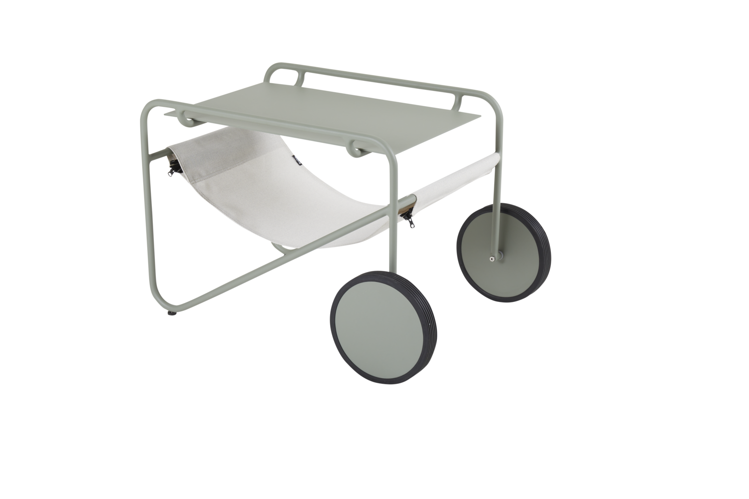 Poul Table Beistelltisch Dustygreen_Offwhite