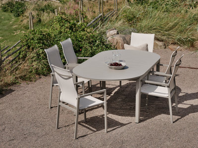 Comfy Diningsessel Khaki/Off-white