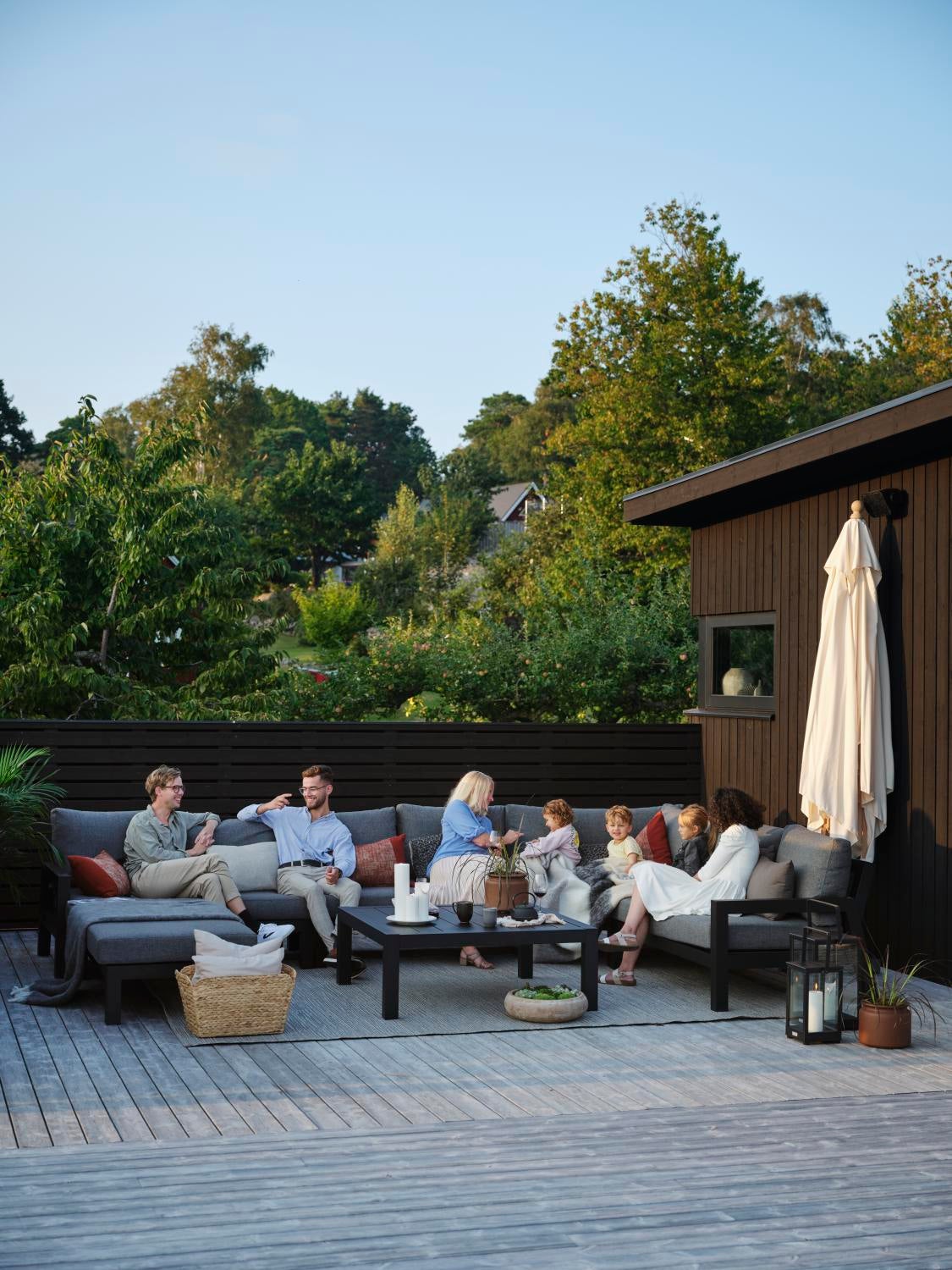 Belfort Laterne Schwarz