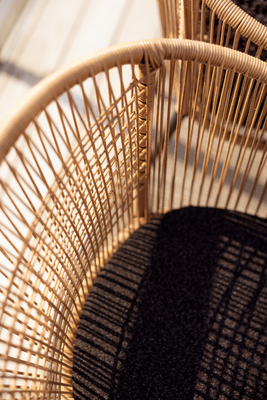 Delta Diningsessel Schwarz/Teddy Black