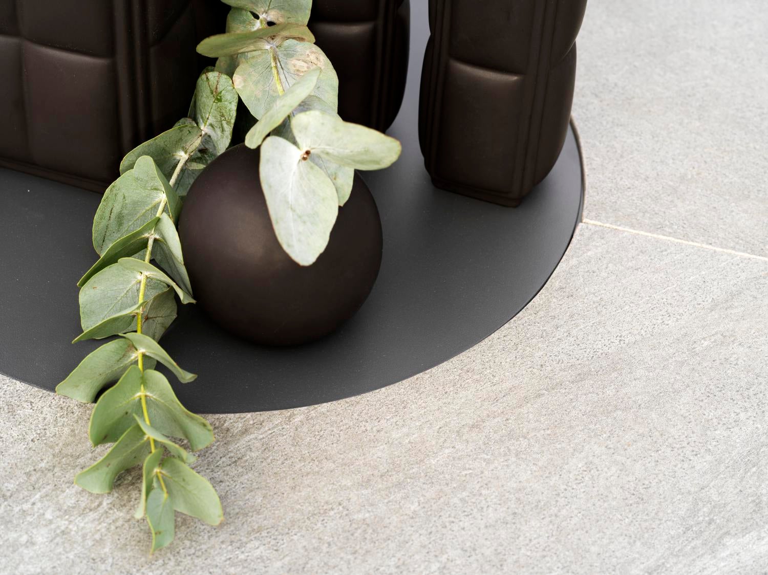 Kenora Esstisch Antrazit/Grau