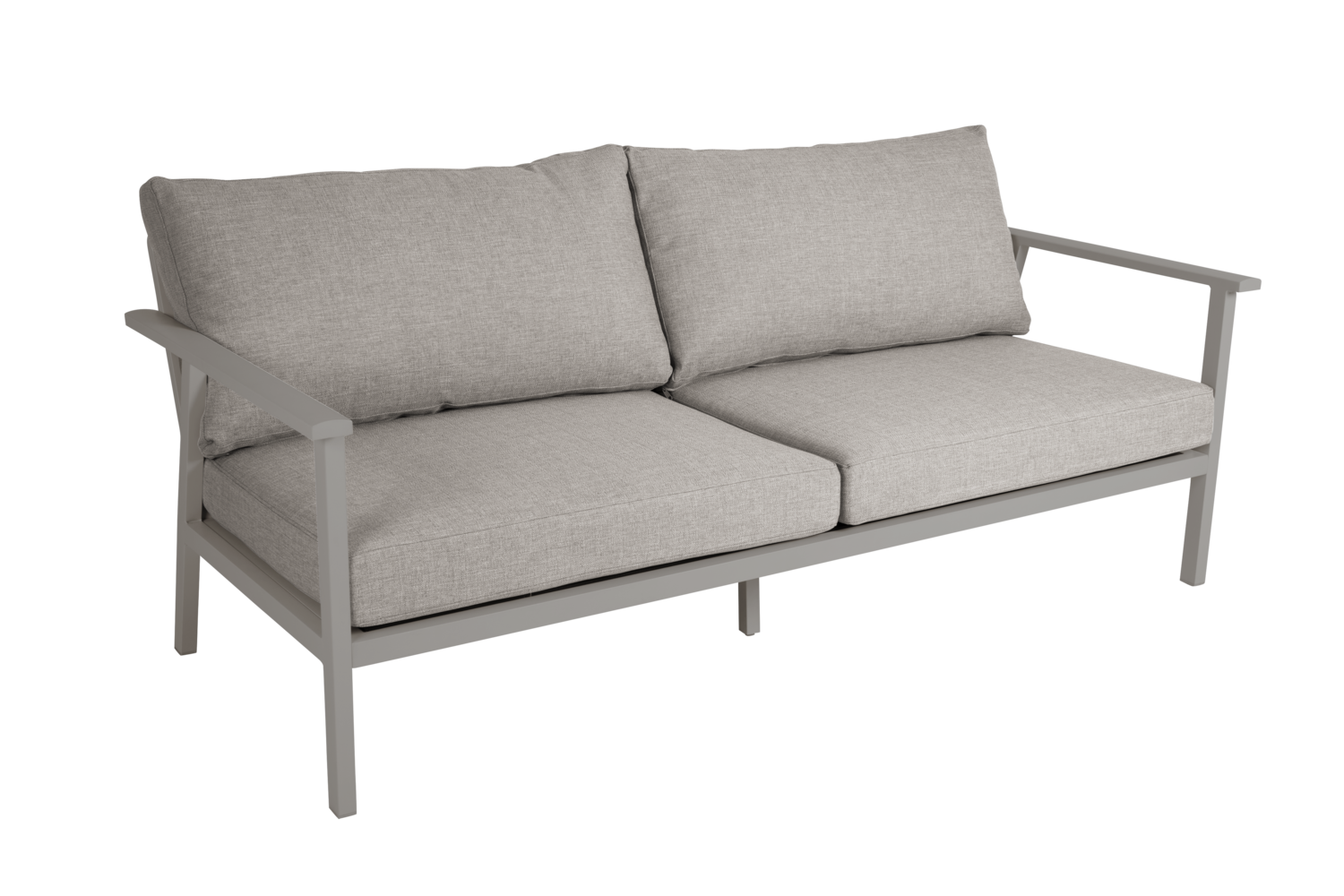 Samvaro Low 2,5-Sitzer-Sofa Khaki/Sand