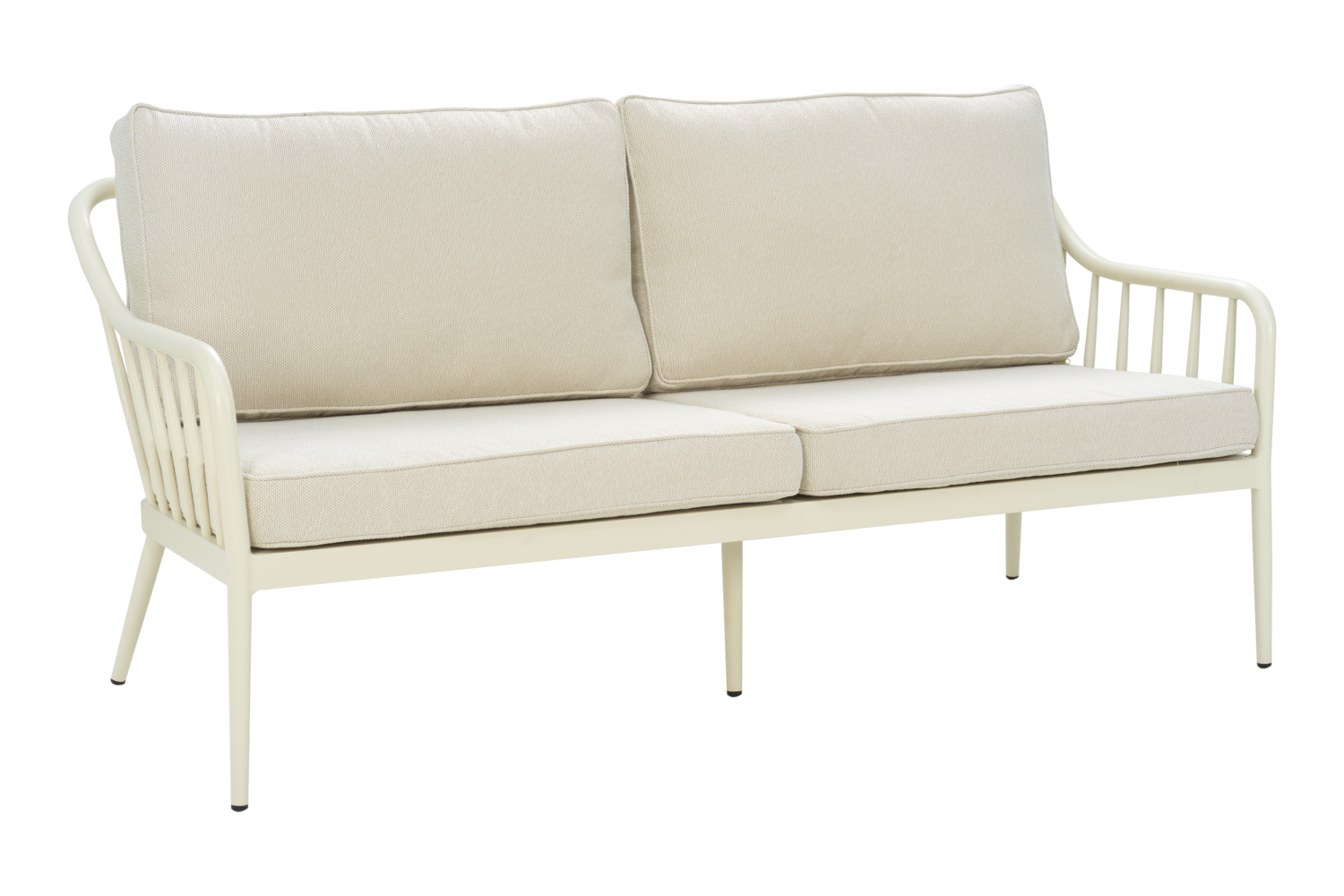 Coleville 2,5-Sitzer-Sofa Pearl White/Dot Beige