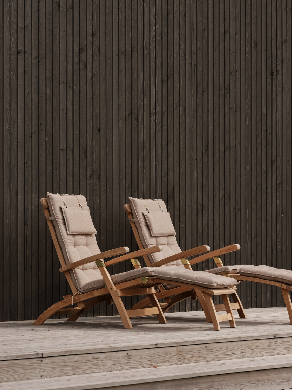 Jackson Liegestuhl Natur