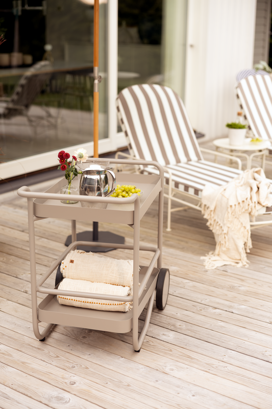 Arts Liege Soft White/Yellow Stripes