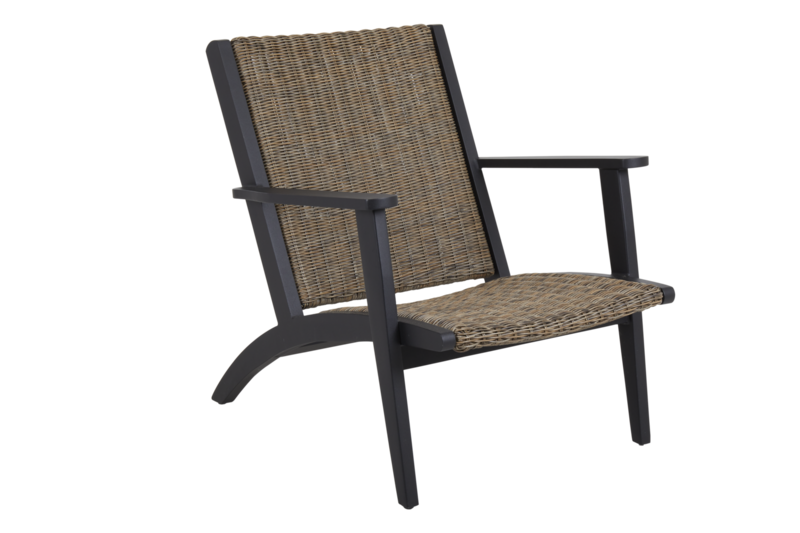 Kira Lounge Sessel Black_rustic