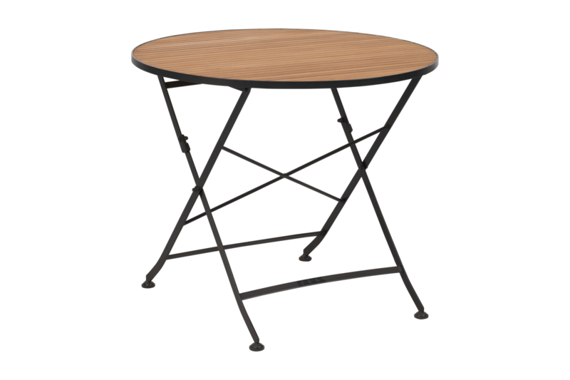 Brewer Esstisch Schwarz/teak