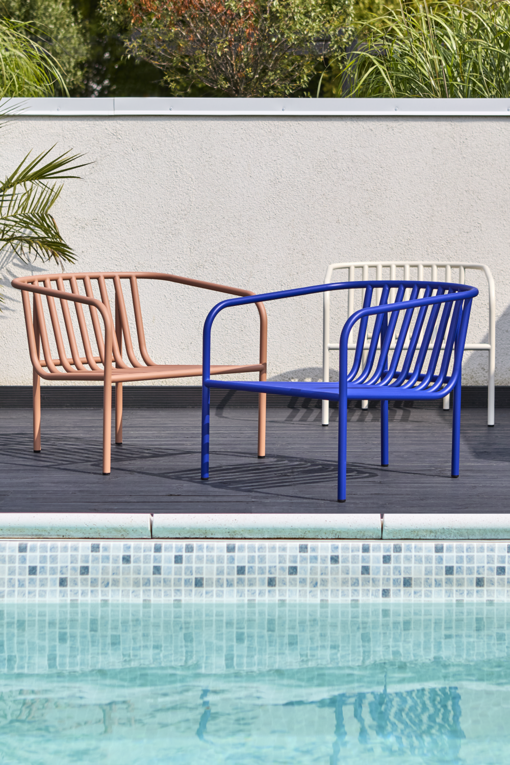 Bendt Sessel Peach/Teddy Beige