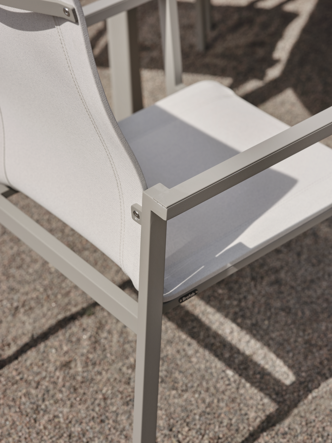 Comfy Diningsessel Khaki/Off-white