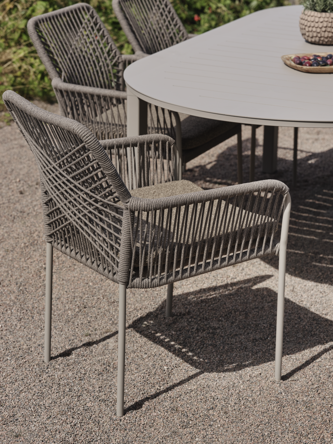 Vira Diningsessel Mud Brown/Khaki