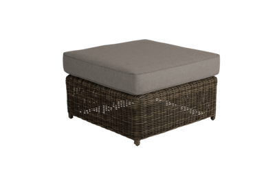 Glendon Ottoman Dark Brown/Soft Moose