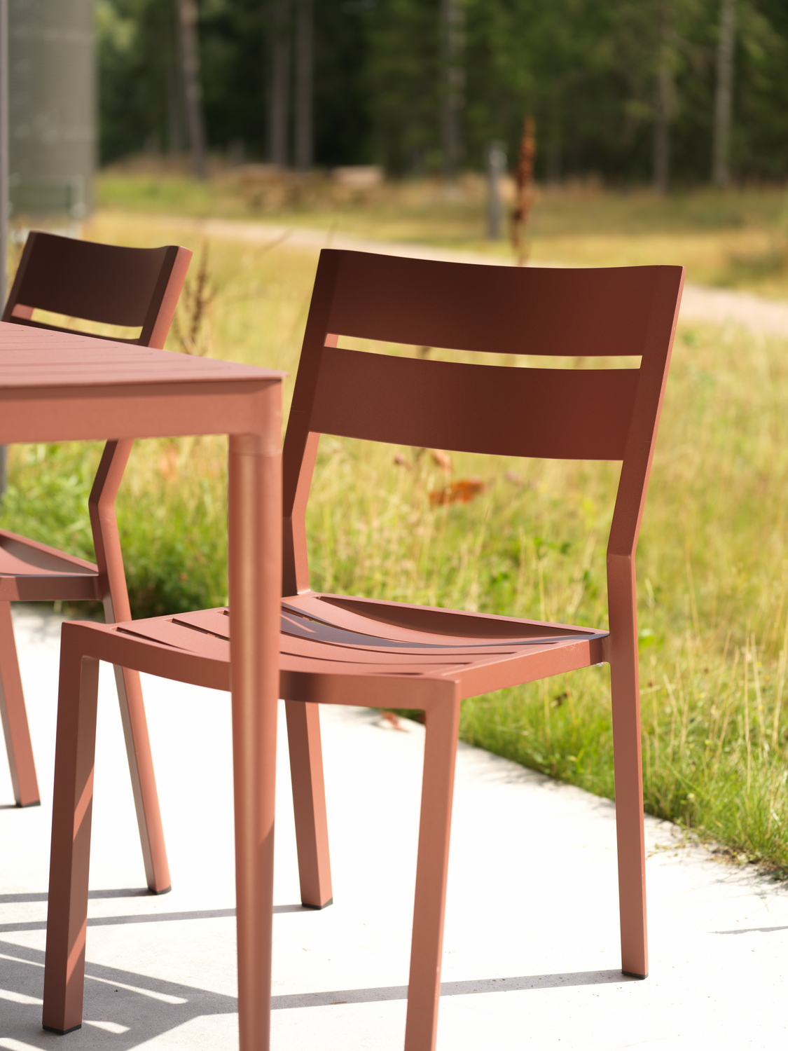 Delia Diningstuhl Zin Red