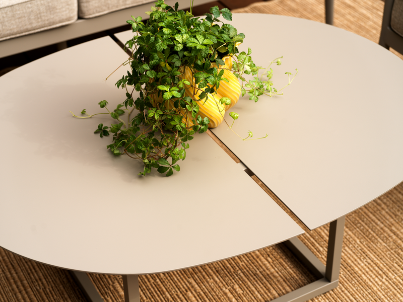 Olive Loungetisch Khaki