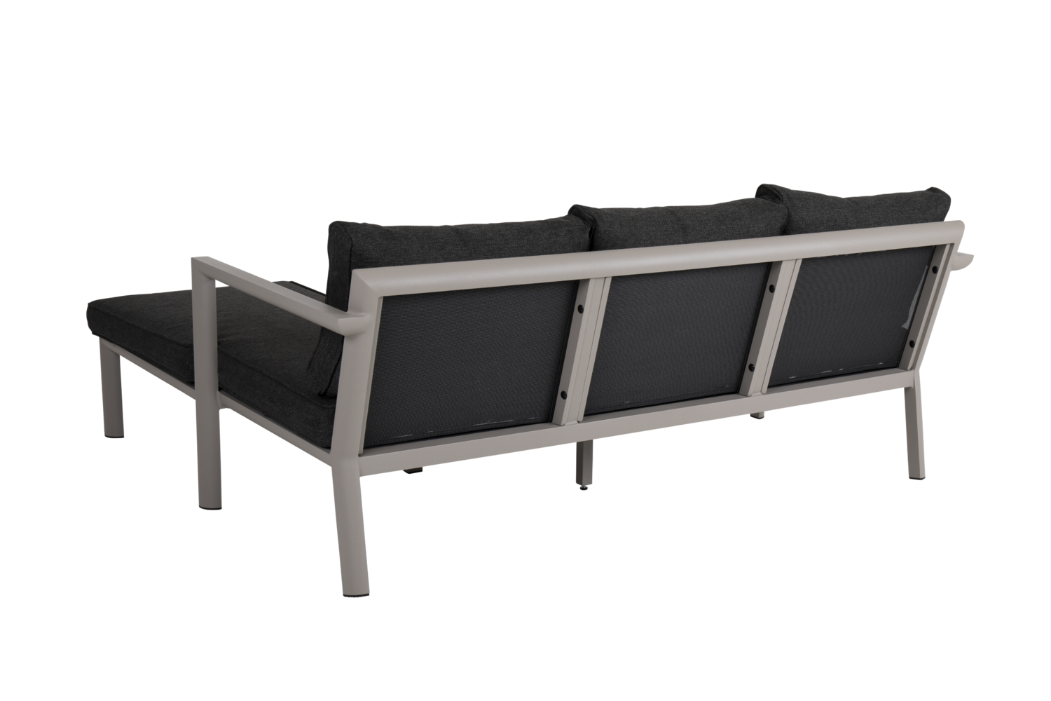 Delia Diwan sofa Khaki/Nearly Black