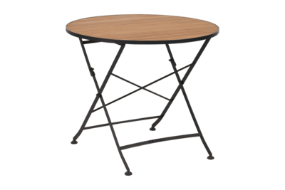 Brewer Esstisch Schwarz/teak