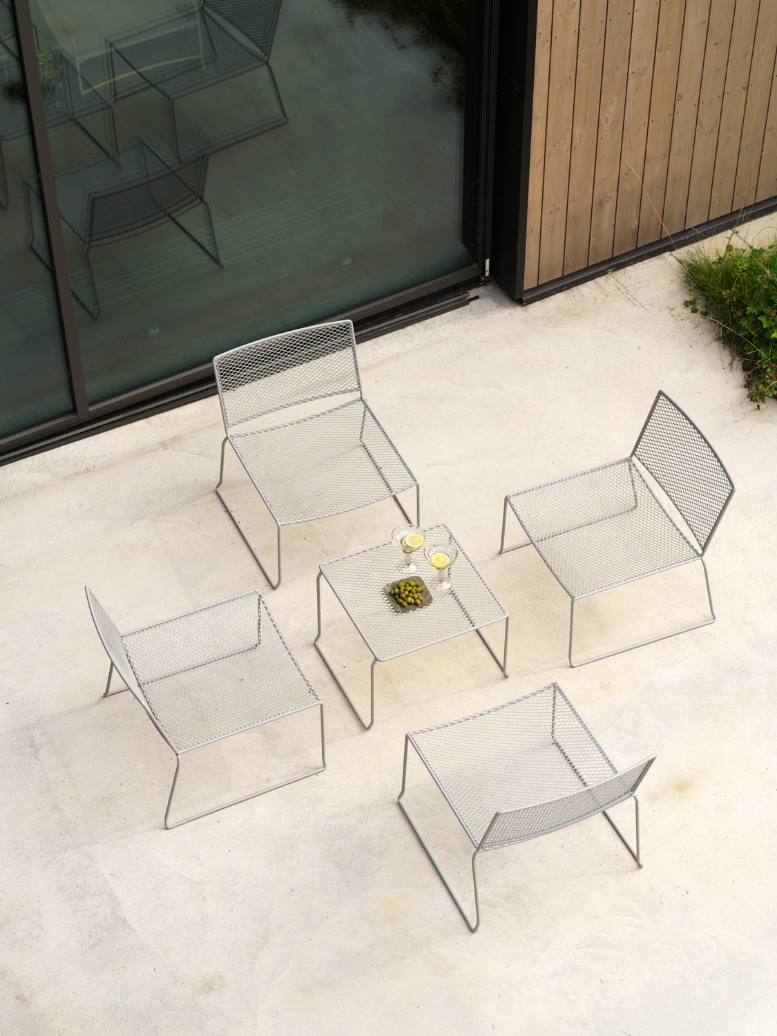 Haru Beistelltisch Slate Grey