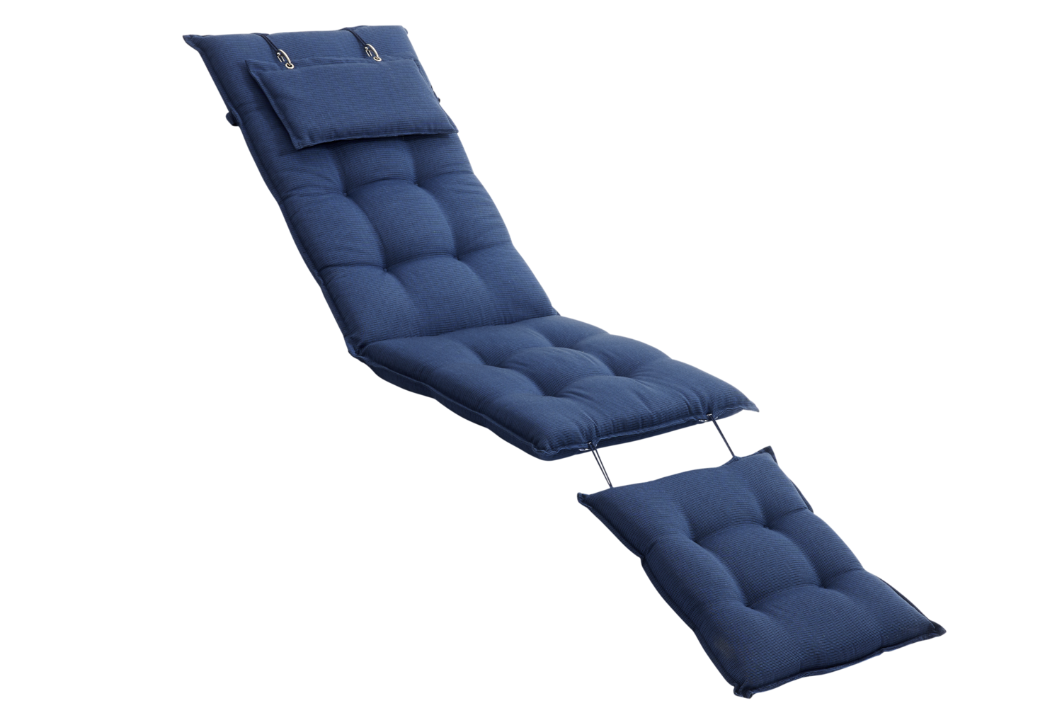 Florina Liegestuhlkissen Marine