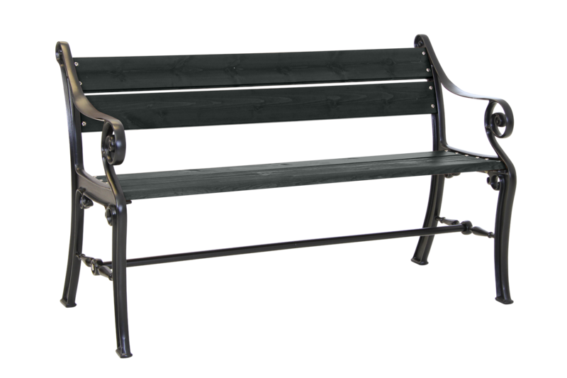 Köpenhamn 2-Sitzer Sofa Schwarz/shwarz