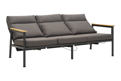 Gordon 3-Sitzer Sofa Anthrazit/Soft Dawn