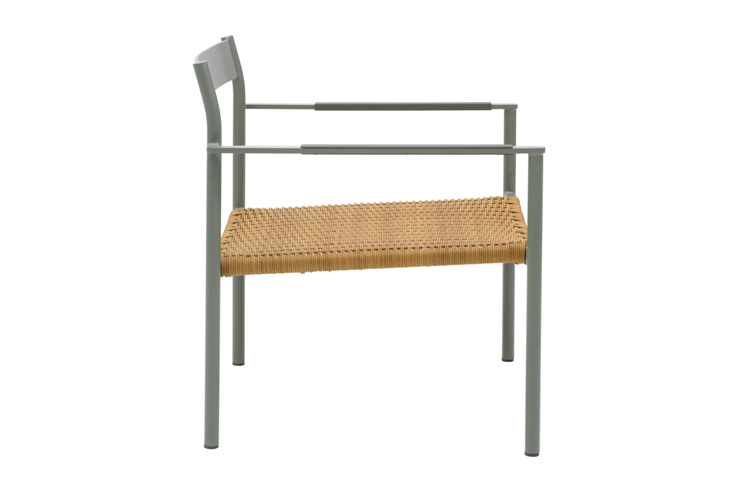 DK Loungesessel Dusty Green/Natur