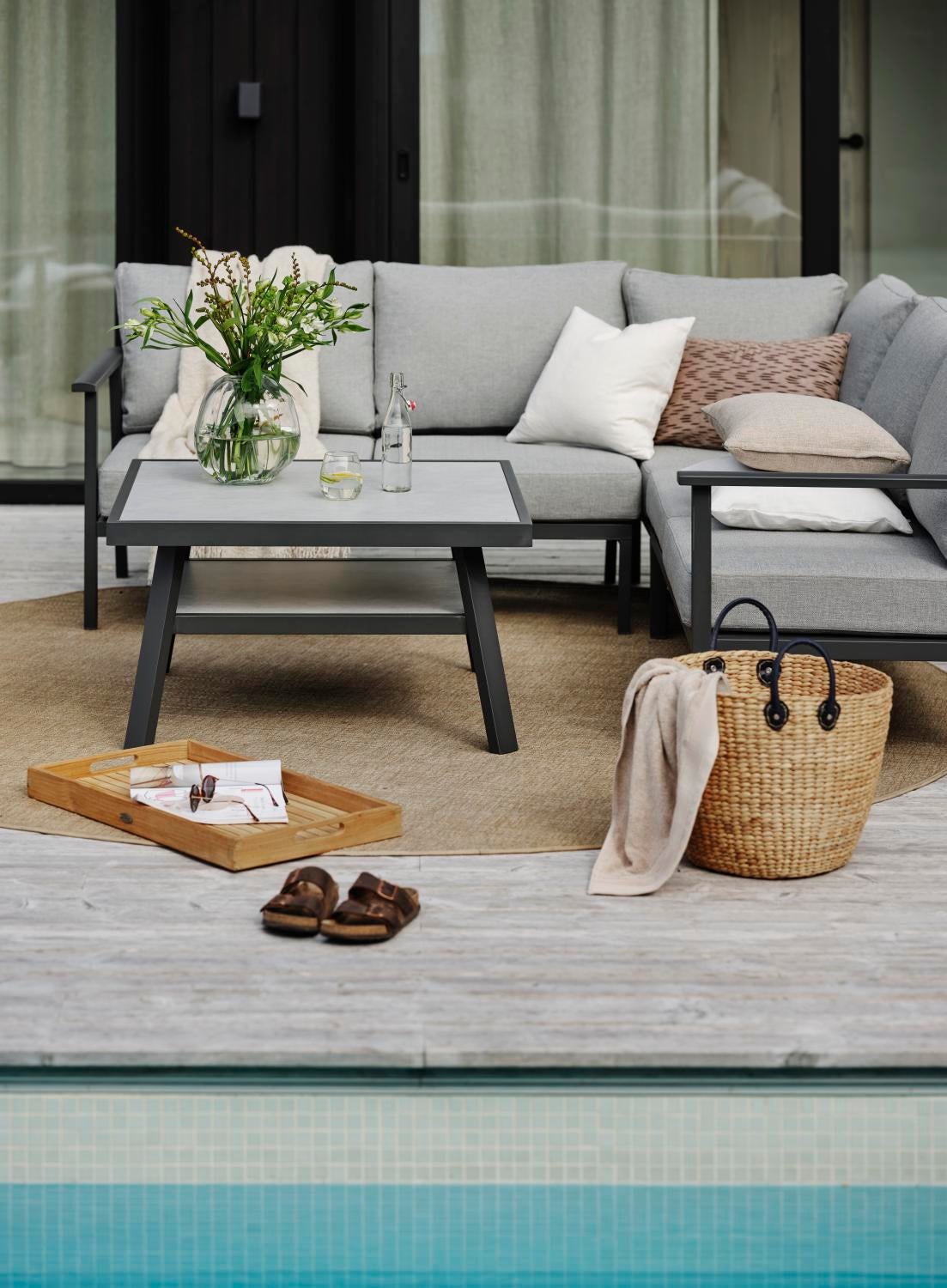 Samvaro Low Mitte Antrazit/Pearl grey