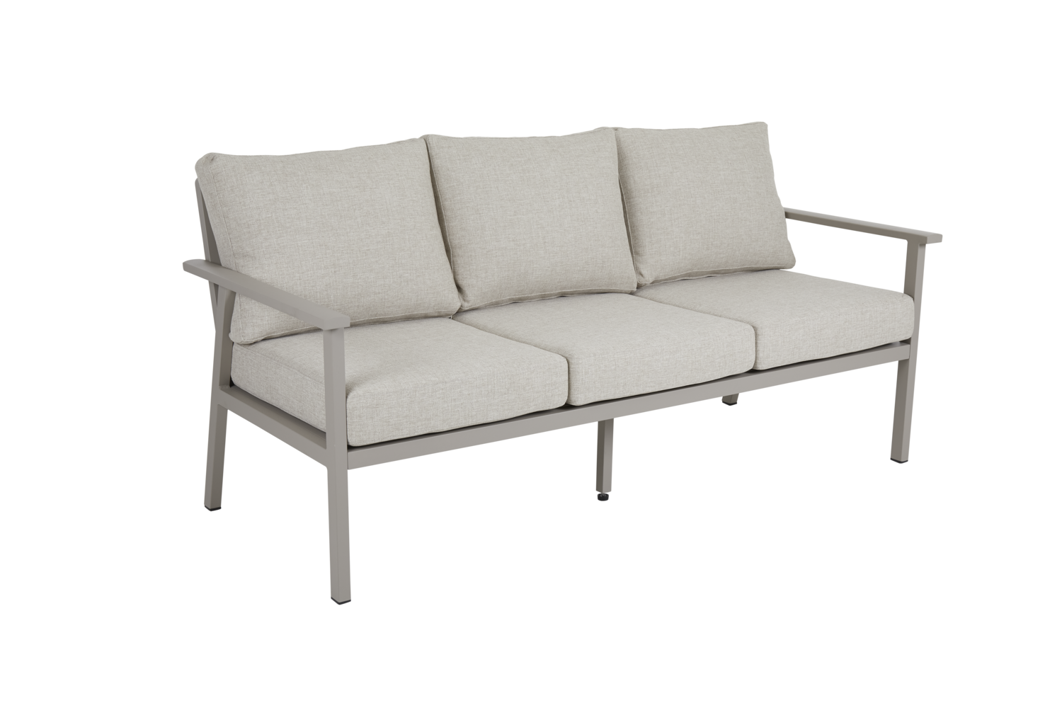 Samvaro High 3-Sitzer Sofa Khaki/Sand